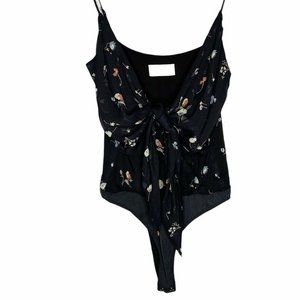 NEW Capulet Revolve Janis Bodysuit Floral Strap S